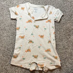 Carter's - Two Pack Baby Boy Rompers
